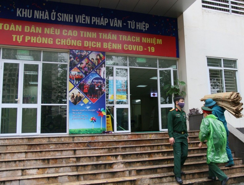 Khu cách ly tập trung phòng chống dịch Covid-19 lớn nhất tại Hà Nội